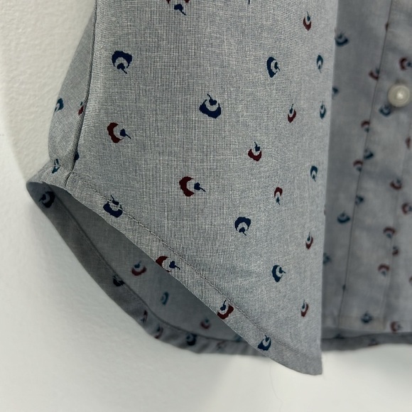 MEC Patterned Button Short Sleeve Women's Shirt Lightweight - Picture 5 of 10